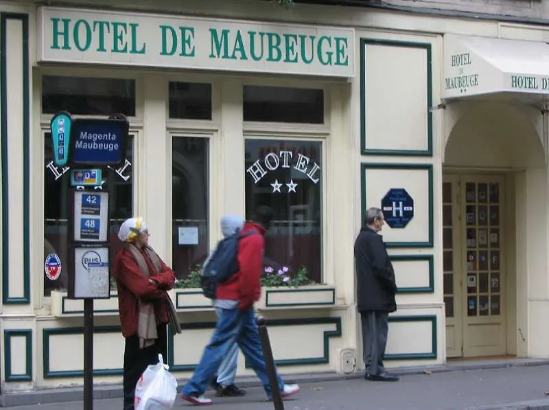 Maubeuge Gare Du Nord Отель 2*