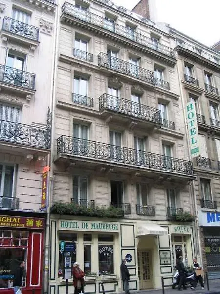 Отель Maubeuge Gare Du Nord Париж